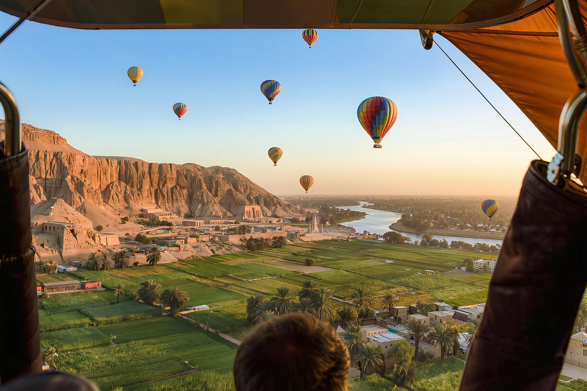 Luxor Sunrise Hot Air Balloon Ride over the West Bank