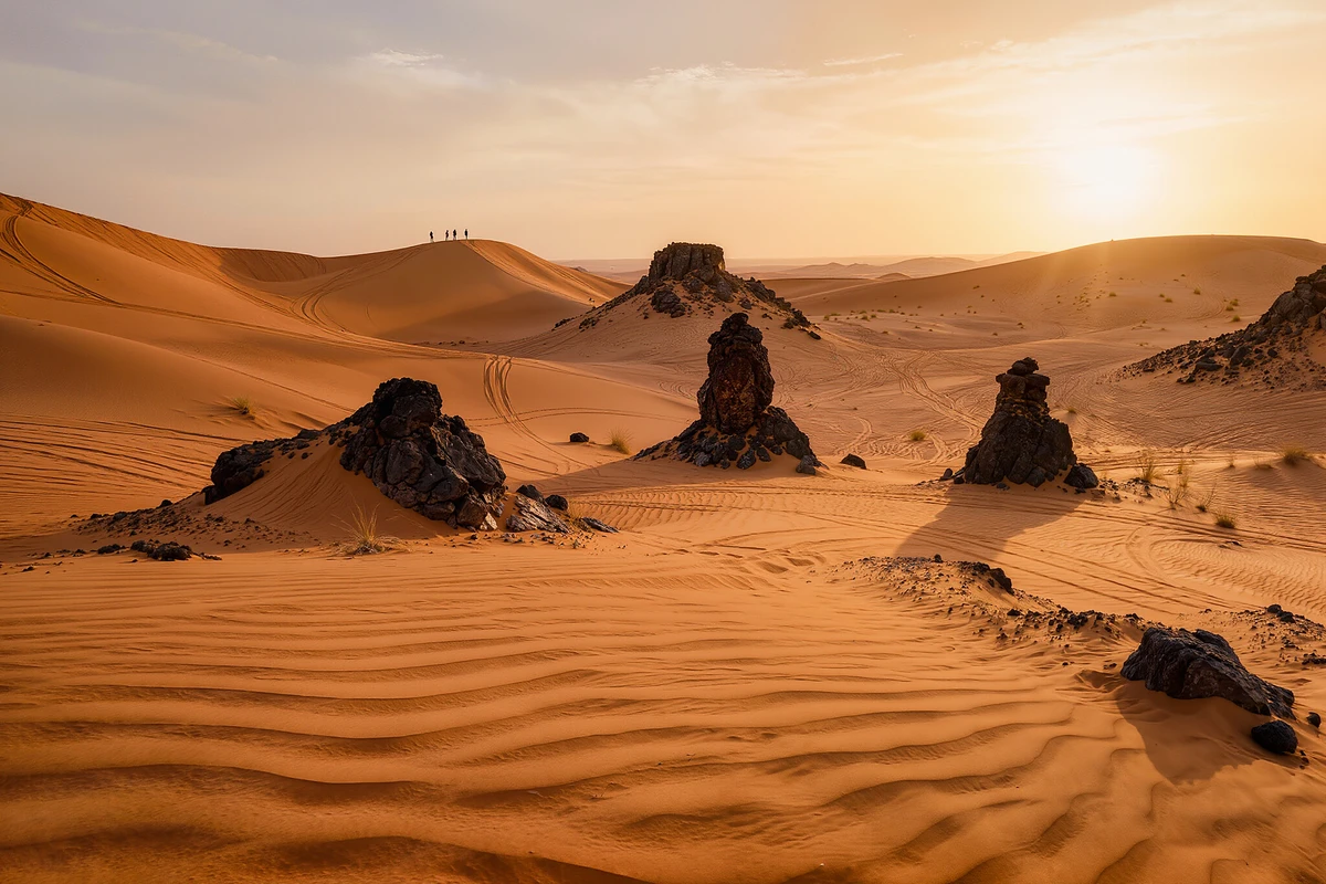Bahariya Oasis, Black & White Desert 2-Day Camping Tour from Cairo