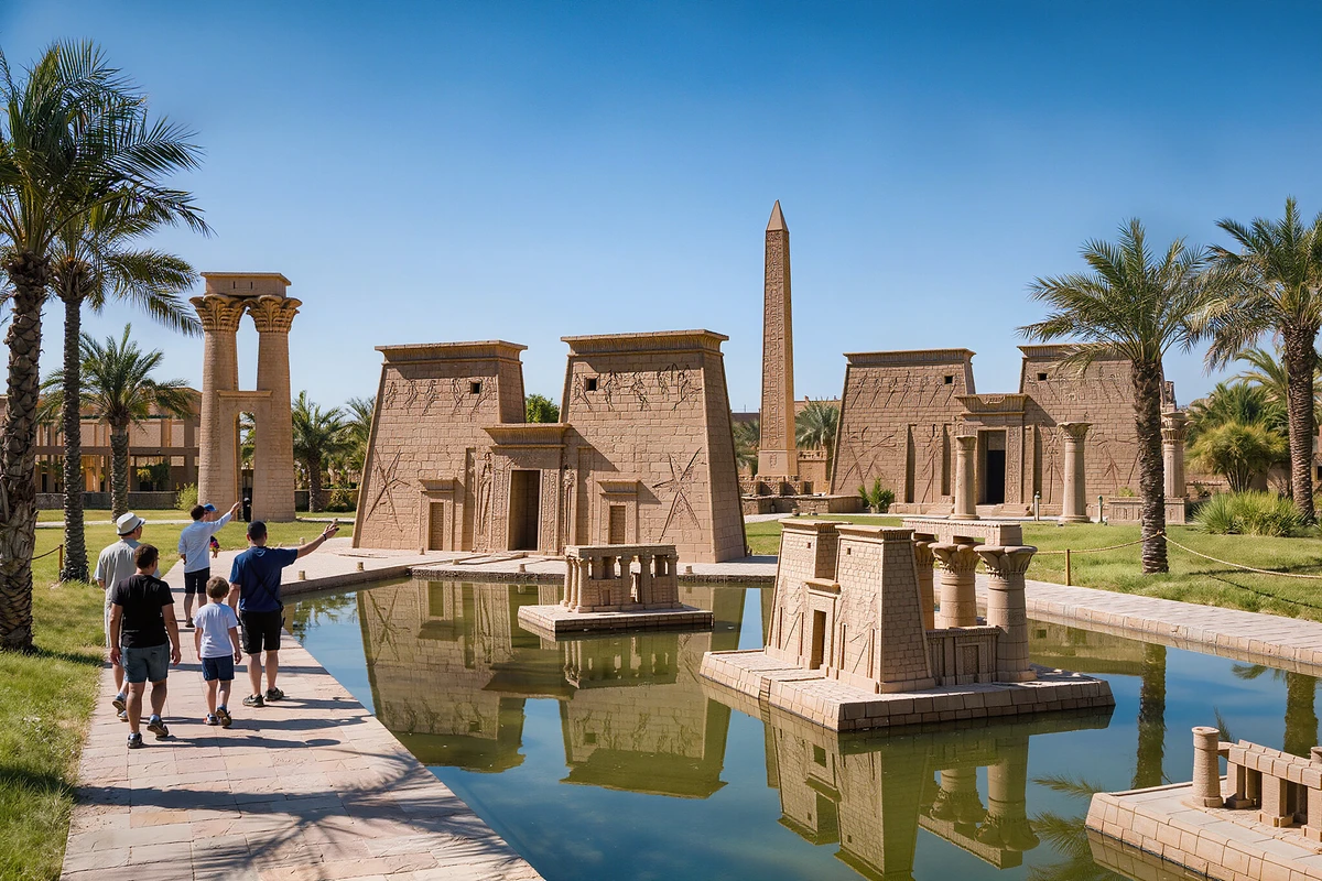 Mini Egypt Park Tickets with Guided Tour & Hotel Transfers Hurghada