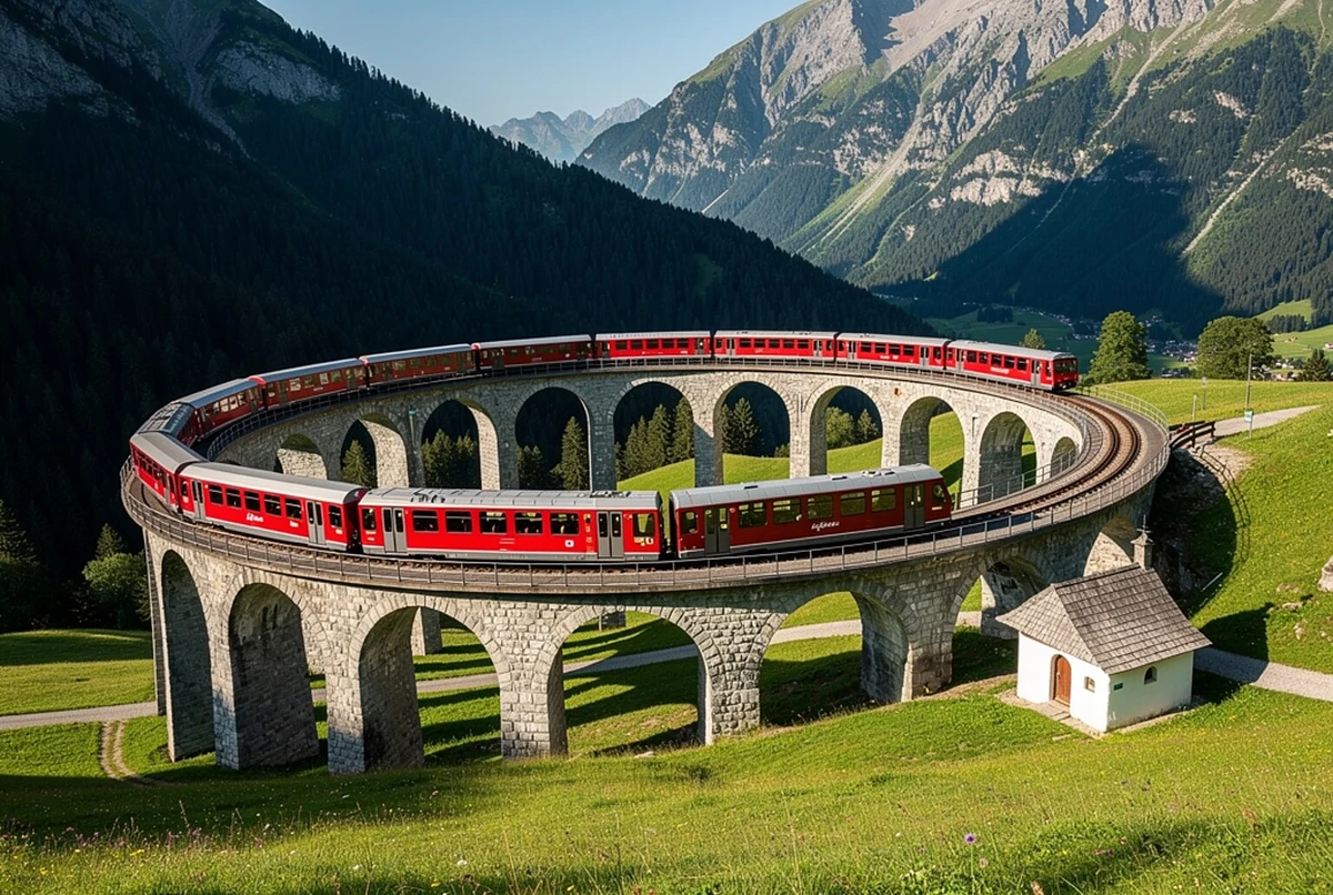 Bernina Express & St Moritz Day Trip from Milan