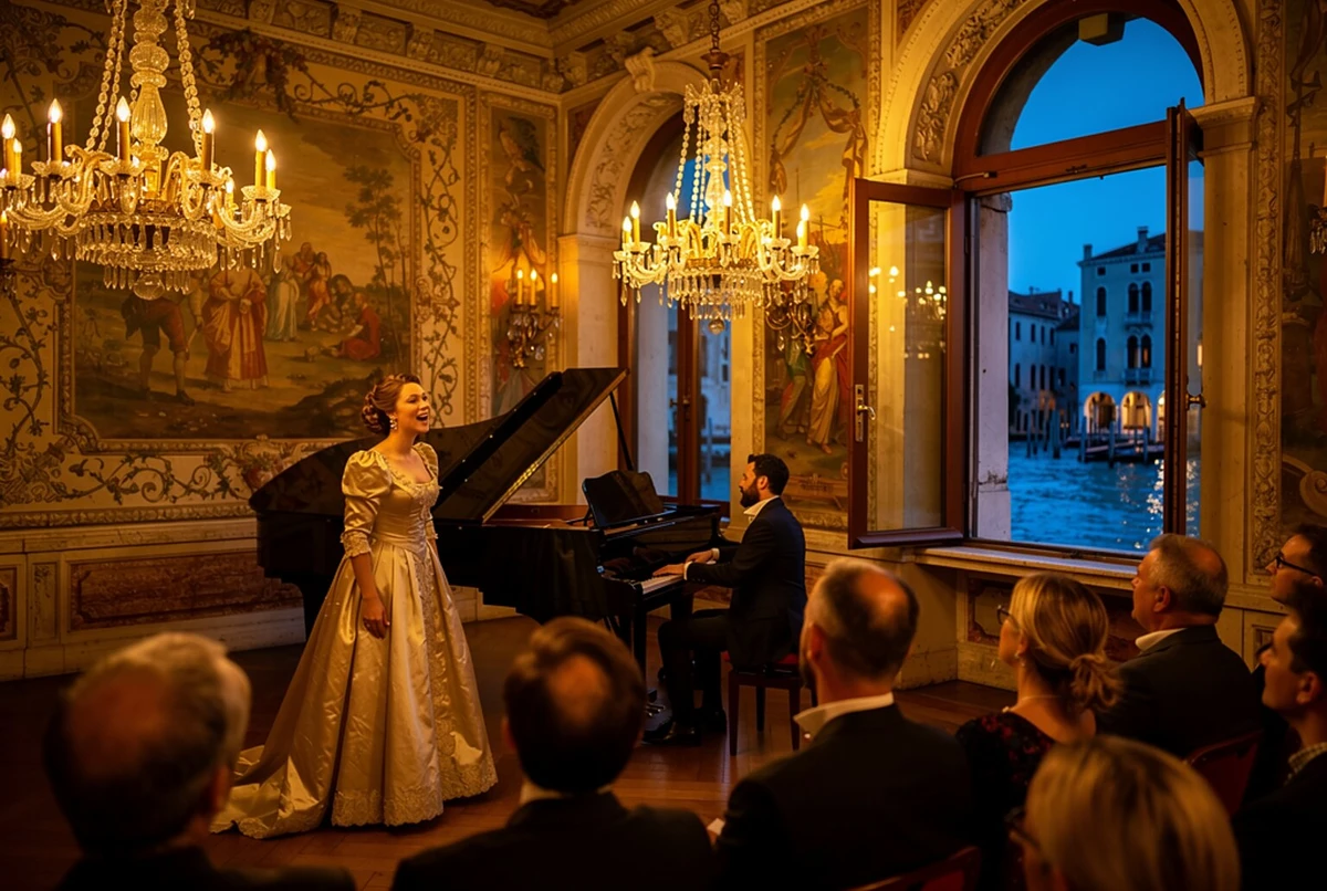 Traveling Opera Performance in a Grand Canal Palace Tickets Venice
