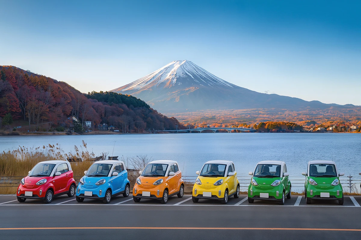Lake Kawaguchiko Electric Mini-Car Guided Tour