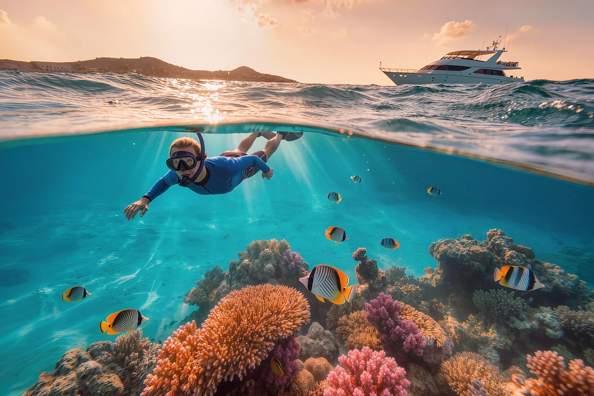 Sunset Yacht and Snorkelling Cruise Hurghada