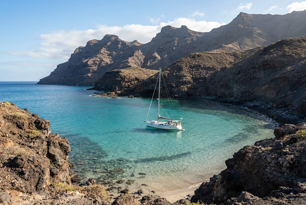 Whale and Dolphin Watching Eco Yacht Cruise with Swim Tenerife