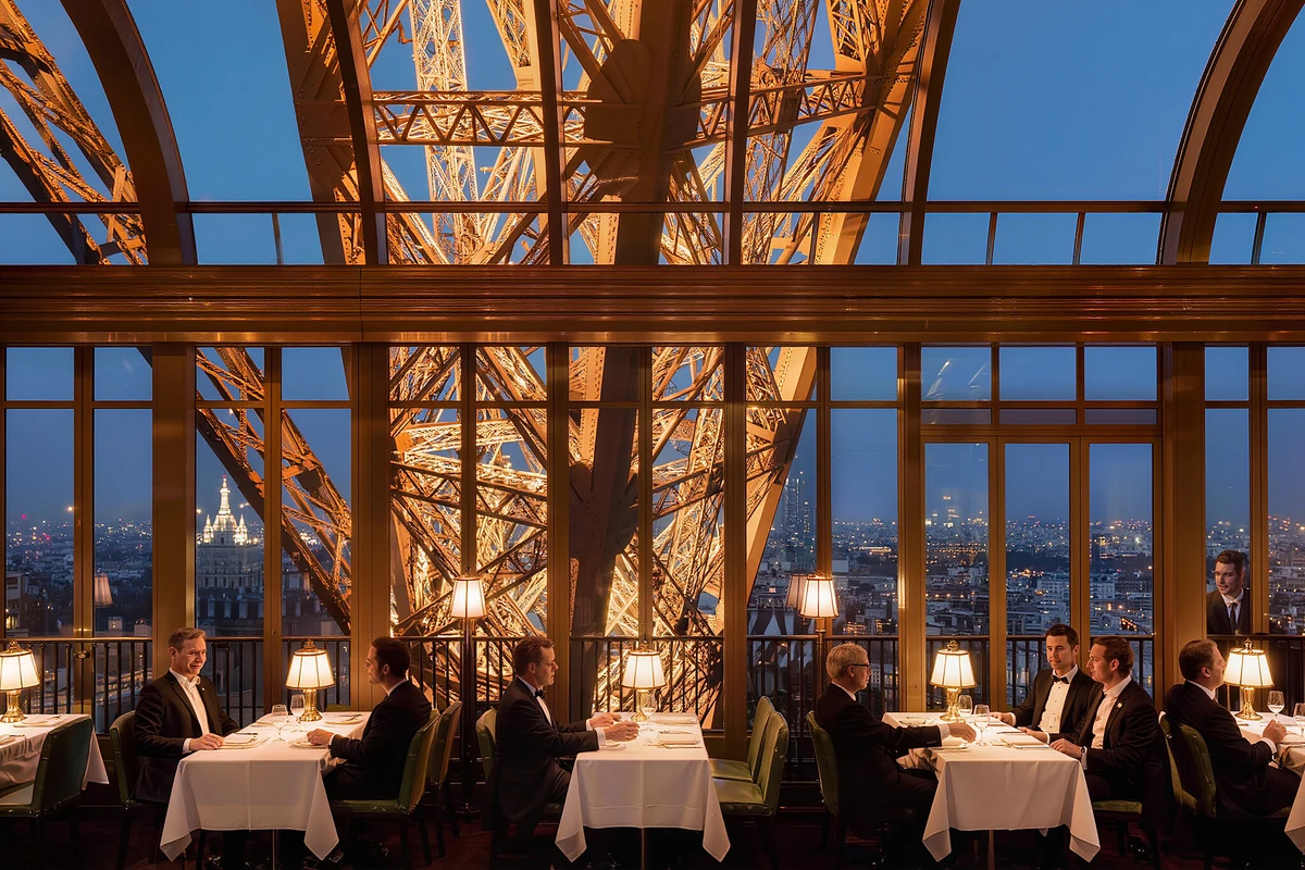 Eiffel Tower Madame Brasserie Dinner Paris