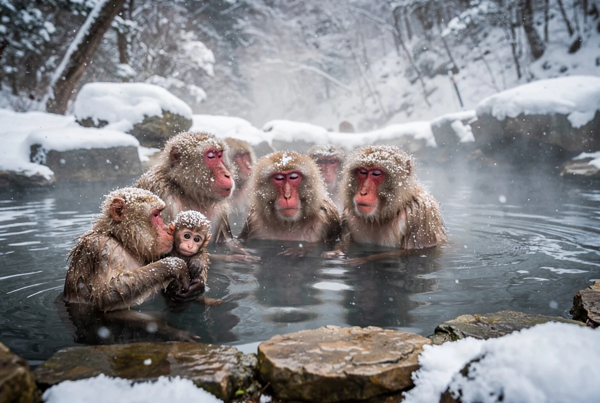 Jigokudani Snow Monkey Park Day Trip from Tokyo