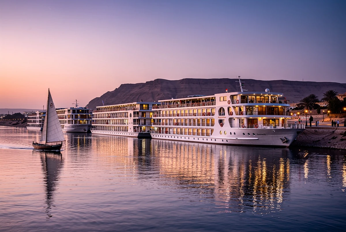Luxor Airport to Nile Cruise Dock
