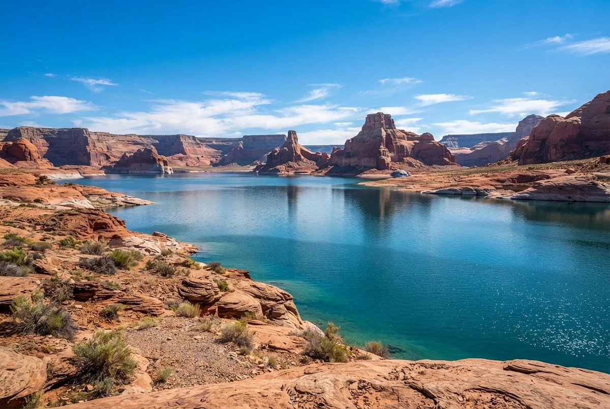 Antelope Canyon Horseshoe Bend and Lake Powell Day Tour Las Vegas