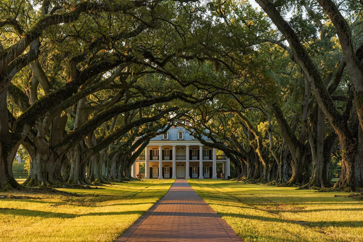 New Orleans Airport to Oak Alley Plantation