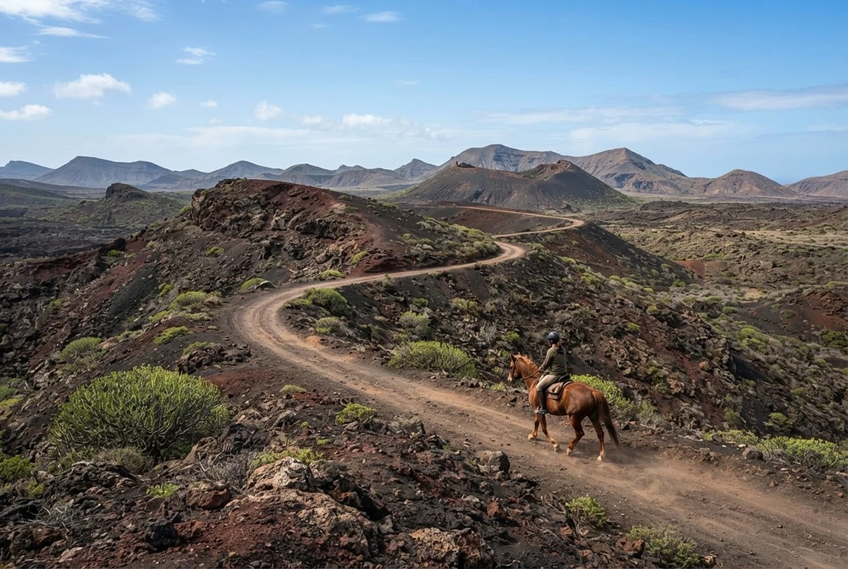 Volcanic Trail Horse Riding Excursion Gran Canaria