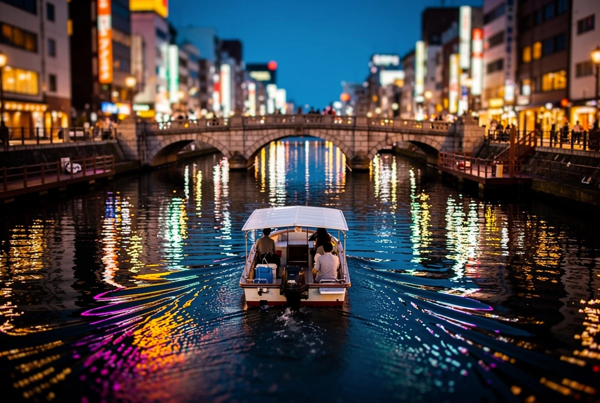 Dotonbori River Cruise with Neon Views Osaka