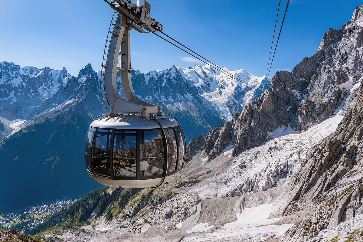 Skyway Monte Bianco Cable Car Return Ticket Courmayeur