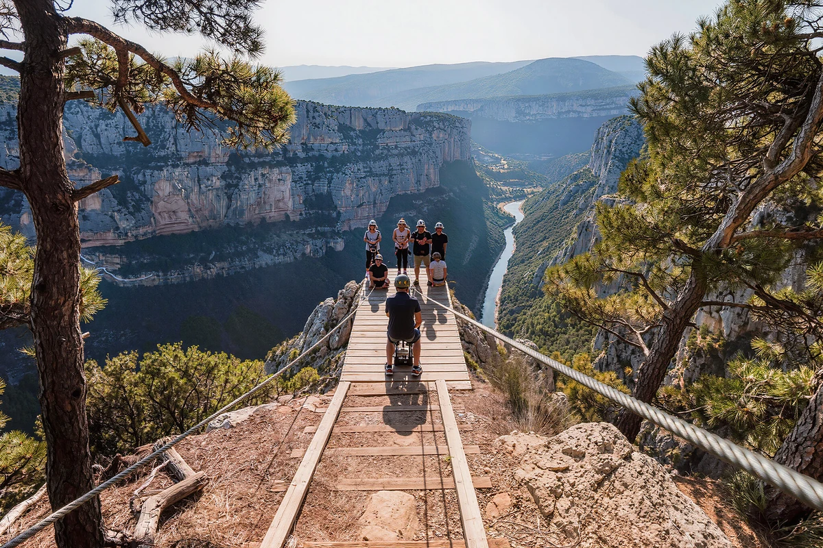 Cetina Canyon Zipline Adventure with Optional Transport Split