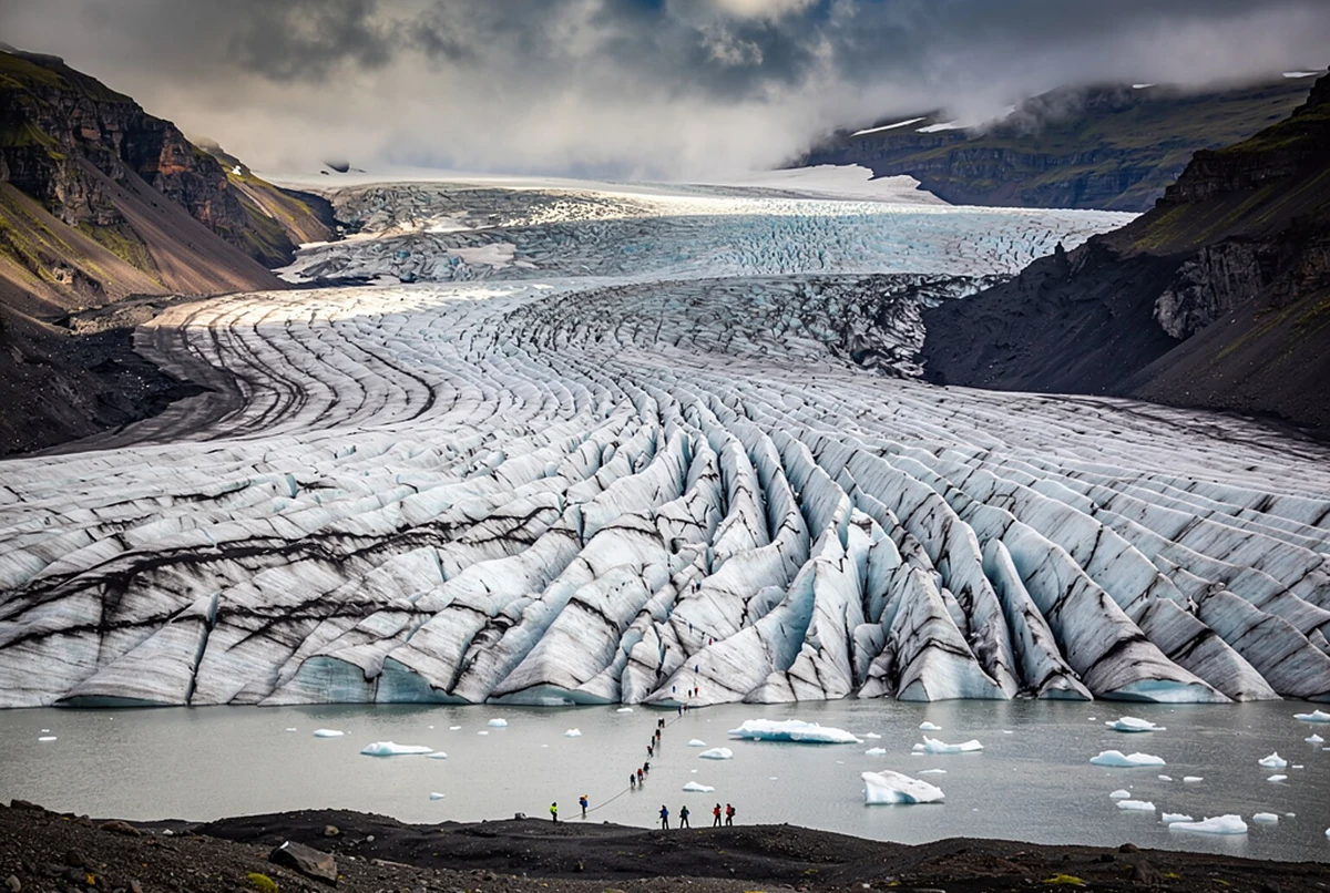 Sólheimajökull Glacier Hike & South Coast Waterfalls Day Trip from Reykjavik