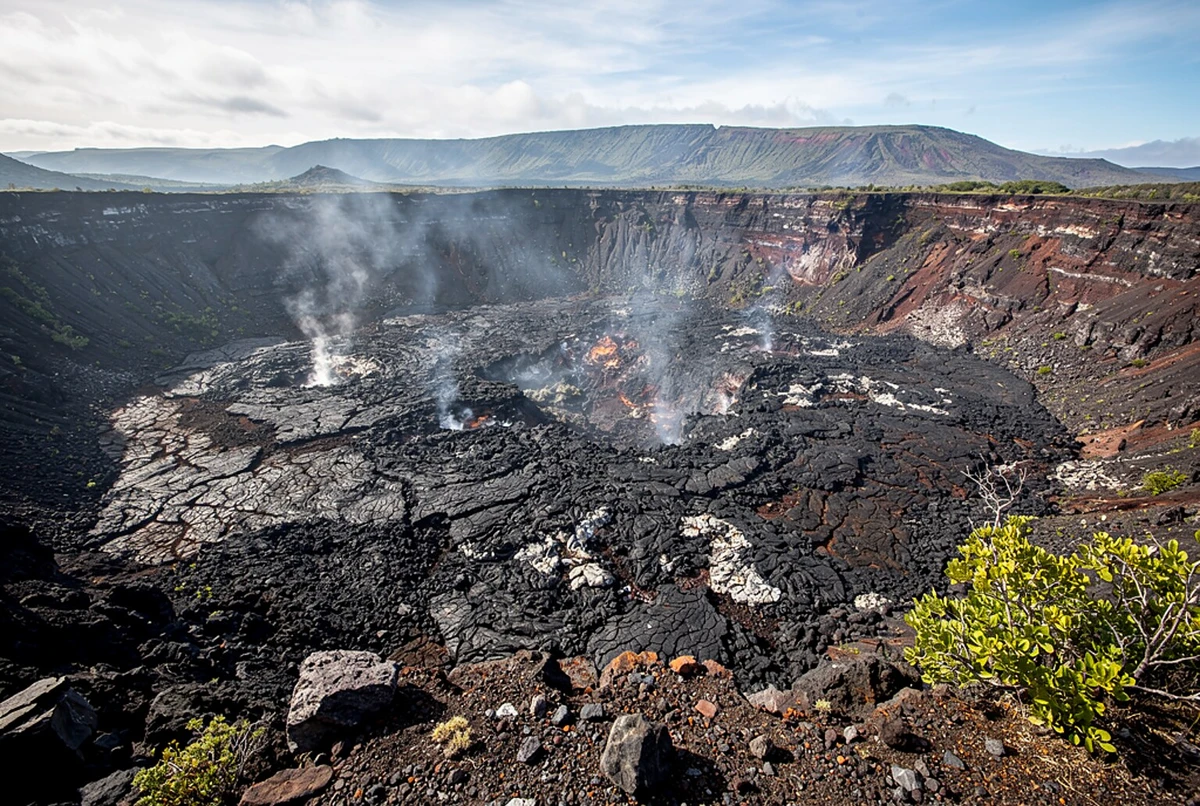 Big Island Volcanoes, Waterfalls and Coffee Farm Day Trip