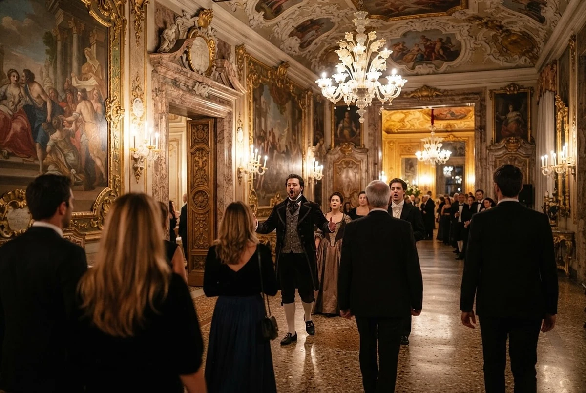 Traveling Opera Performance in a Grand Canal Palace Tickets Venice