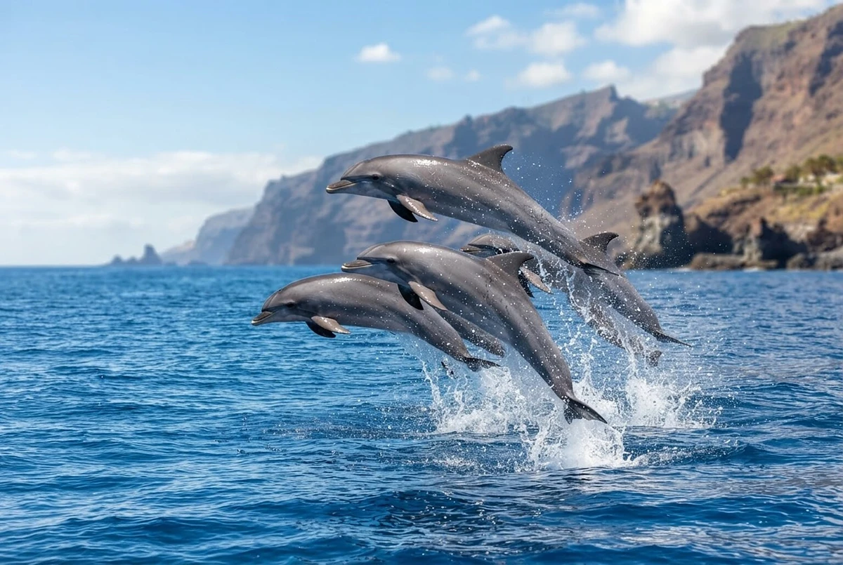 Whale and Dolphin Watching Eco Yacht Cruise with Swim Tenerife