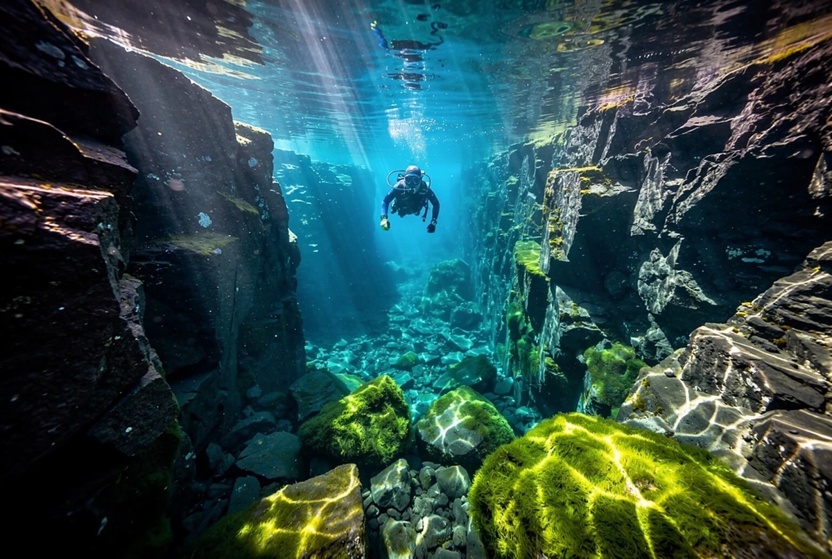 Silfra Fissure Snorkeling Tour with Underwater Photos