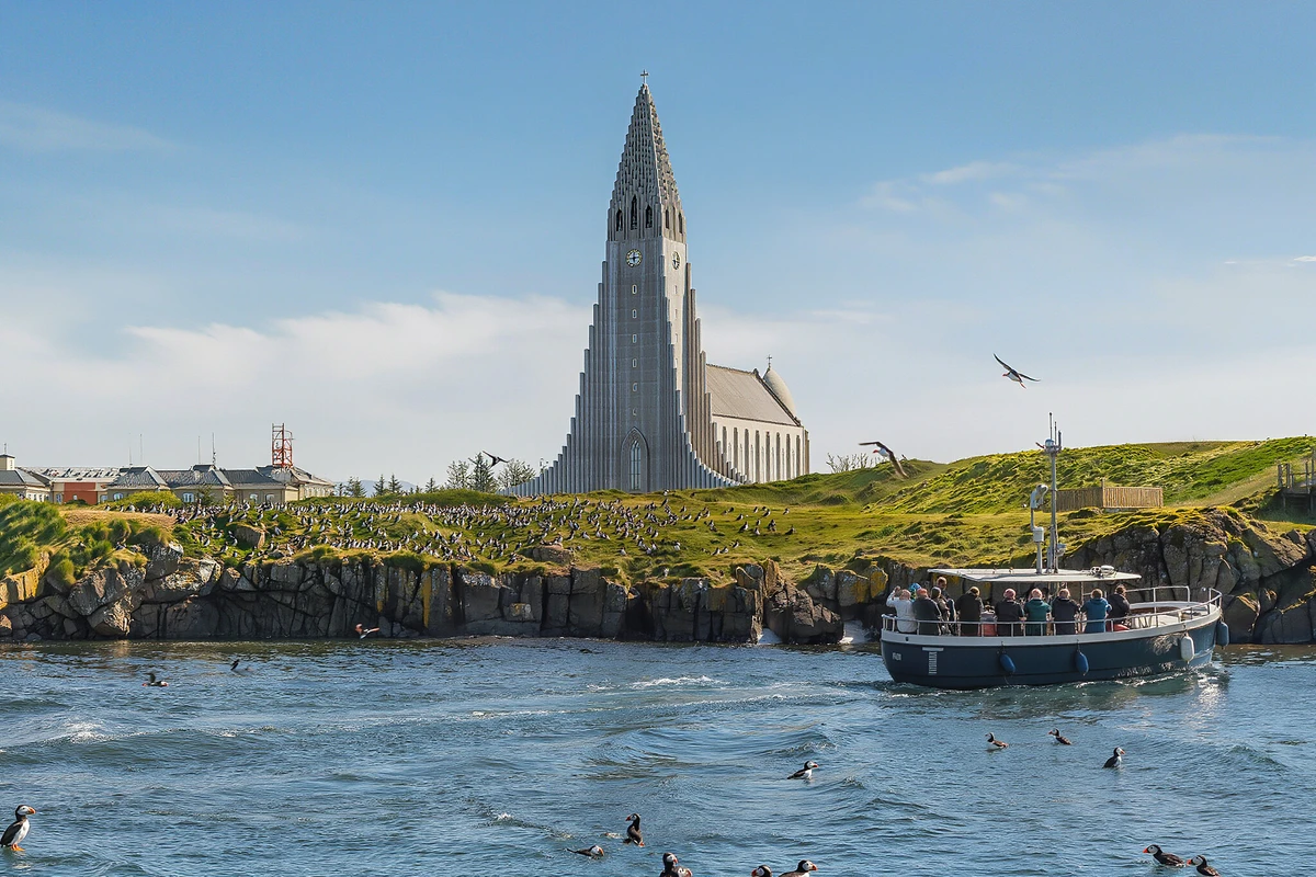 Puffin Watching Boat Tour to Lundey & Akurey Islands Reykjavik