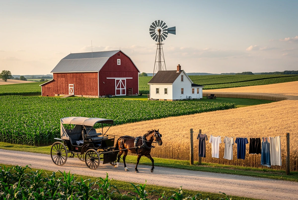 Philadelphia & Amish Country Day Trip from New York with Buggy Ride