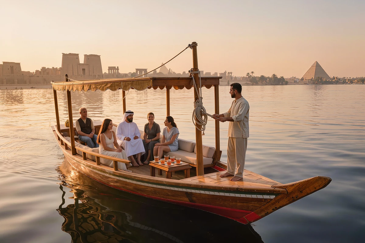 Sunset Felucca Boat Trip with Hotel Pickup Luxor