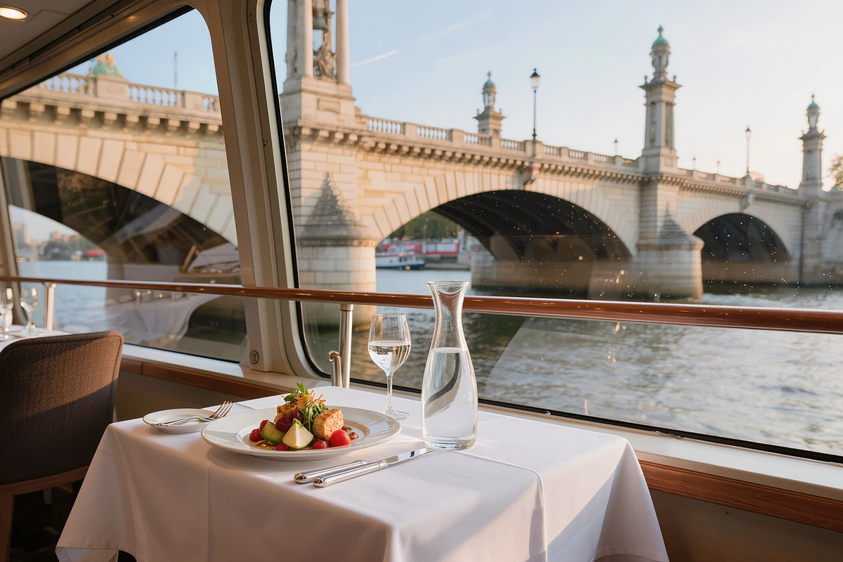 River Lunch Cruise in Lyon (2.5 Hours)