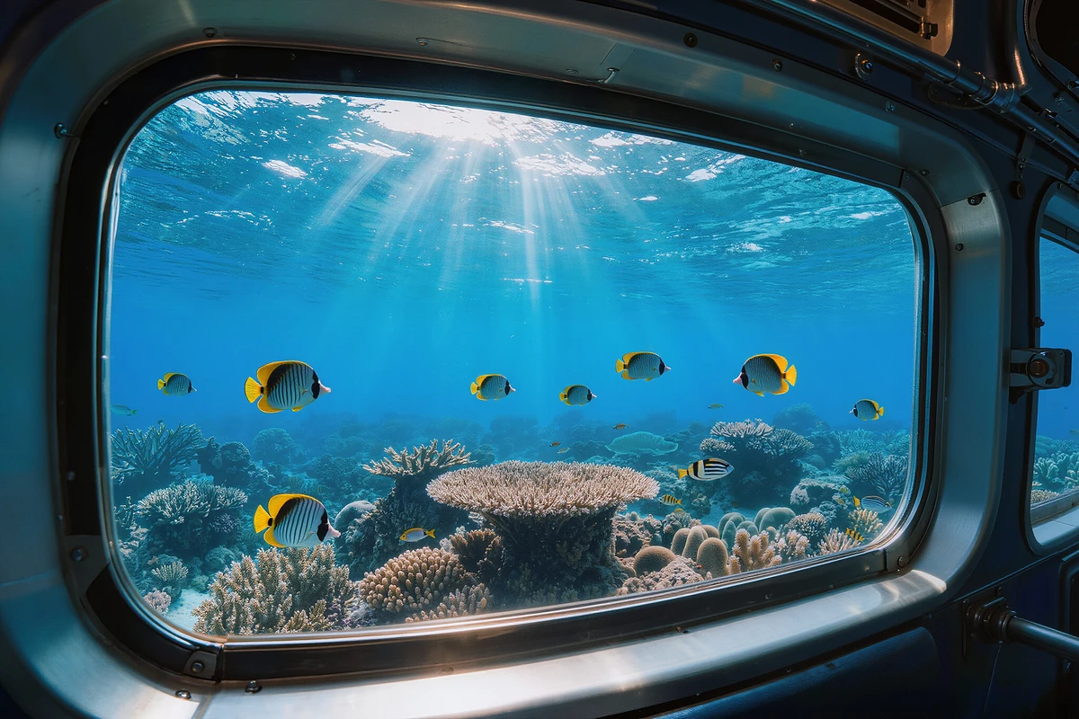 Panoramic Semi-Submarine with Snorkelling El Gouna