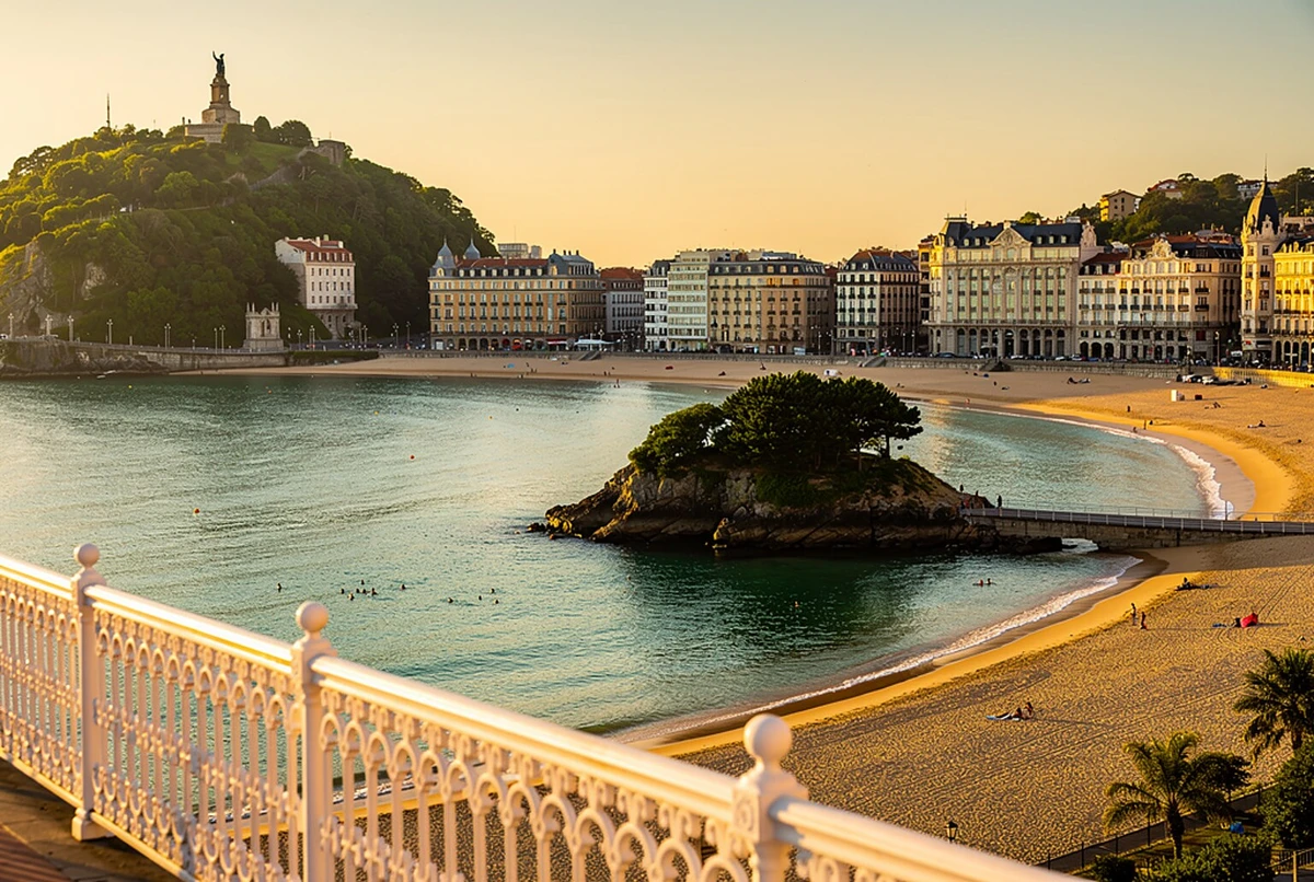 Train from Madrid to San Sebastian