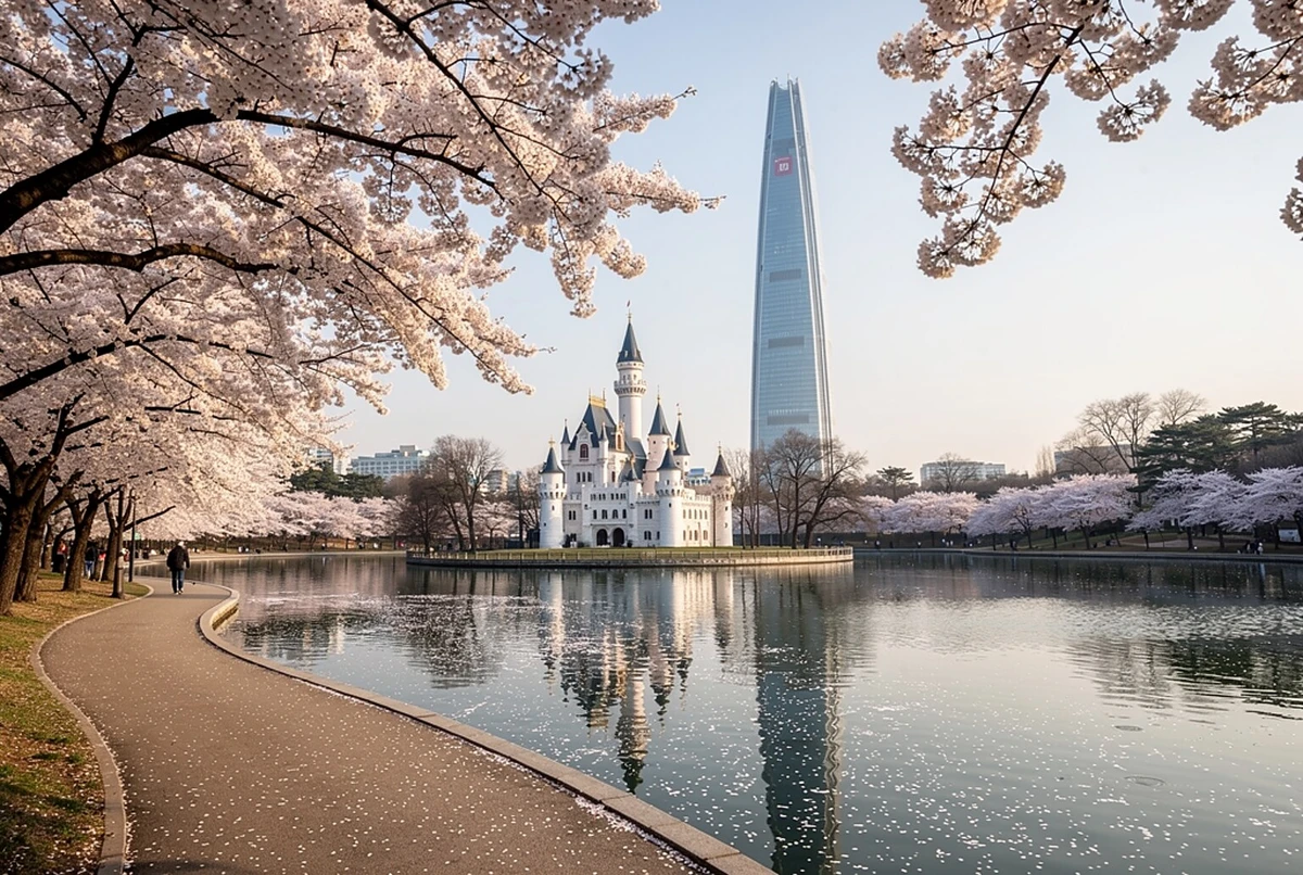 Seoul Airport to Lotte World