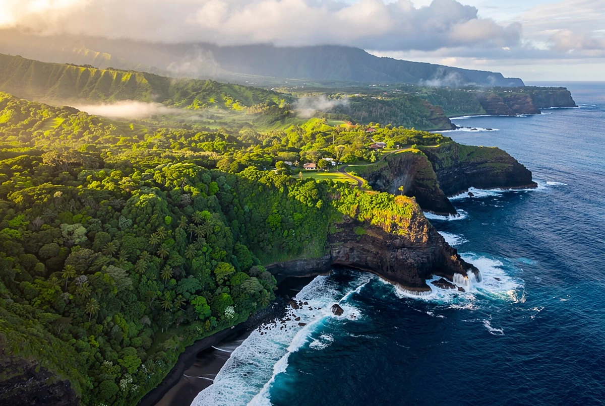 Road to Hana Helicopter Tour with Landing Maui