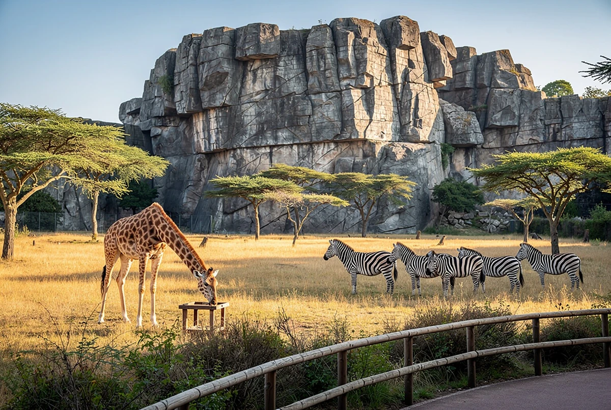 Vincennes Zoological Park Entry Tickets with Five Biozones Paris