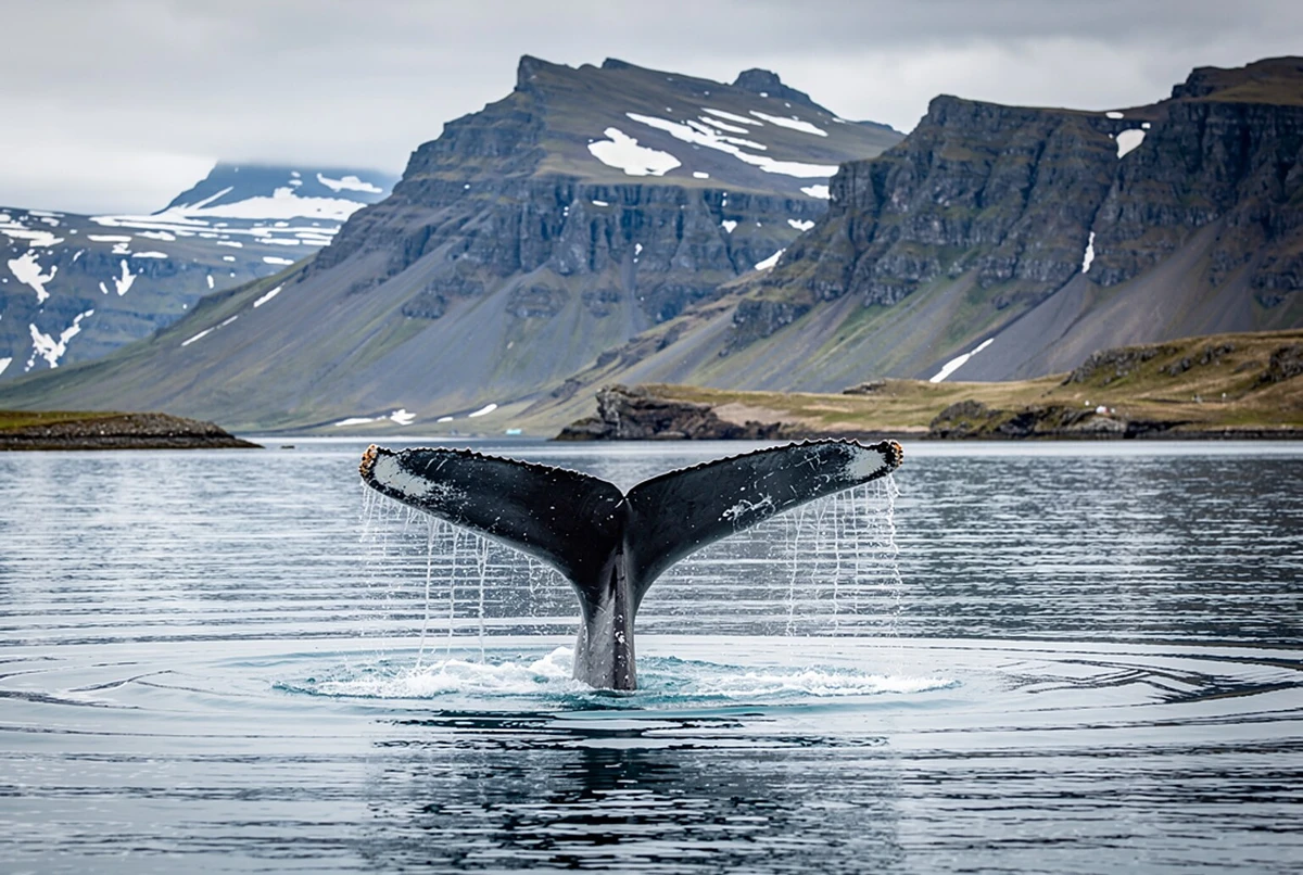 Classic Whale Watching Cruise in Eyjafjordur Akureyri