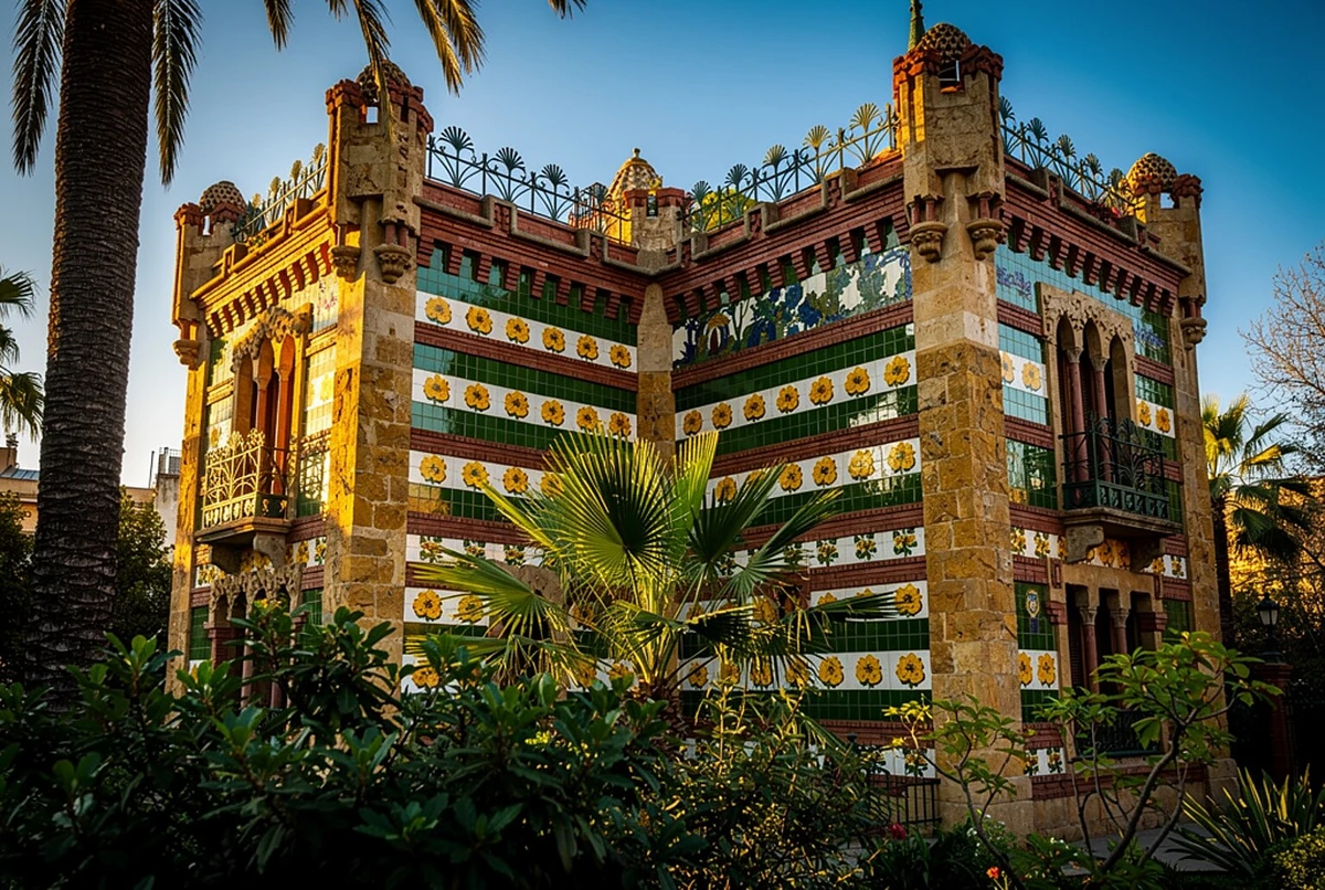 Casa Vicens Gaudí House Tickets with Audio Guide Barcelona