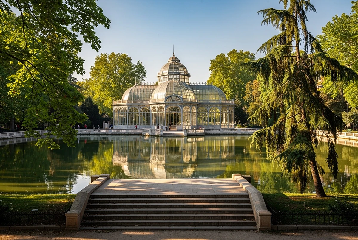 Retiro Park Guided Segway Tour with Crystal Palace Madrid