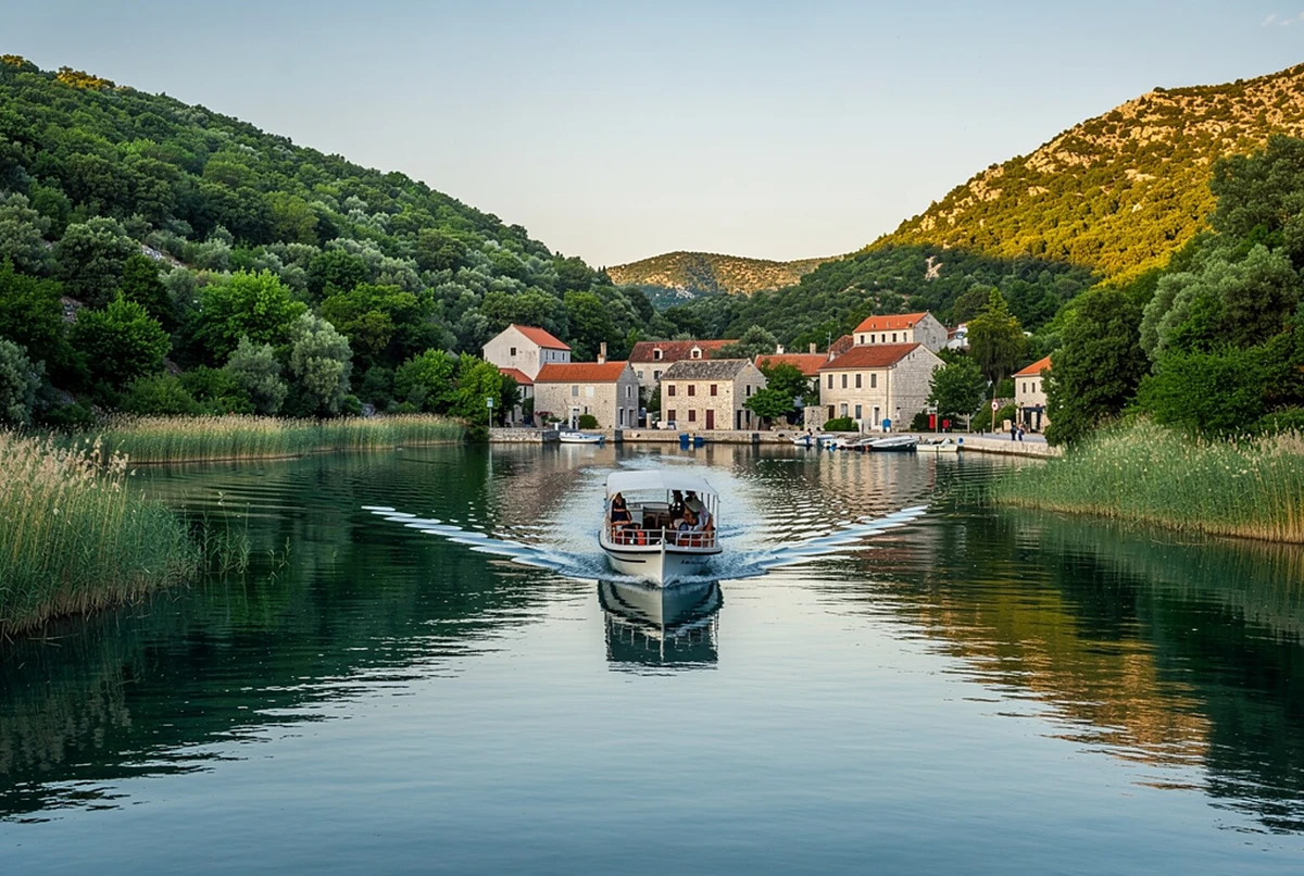 Krka Waterfalls Day Trip with Boat Cruise and Primosten Split