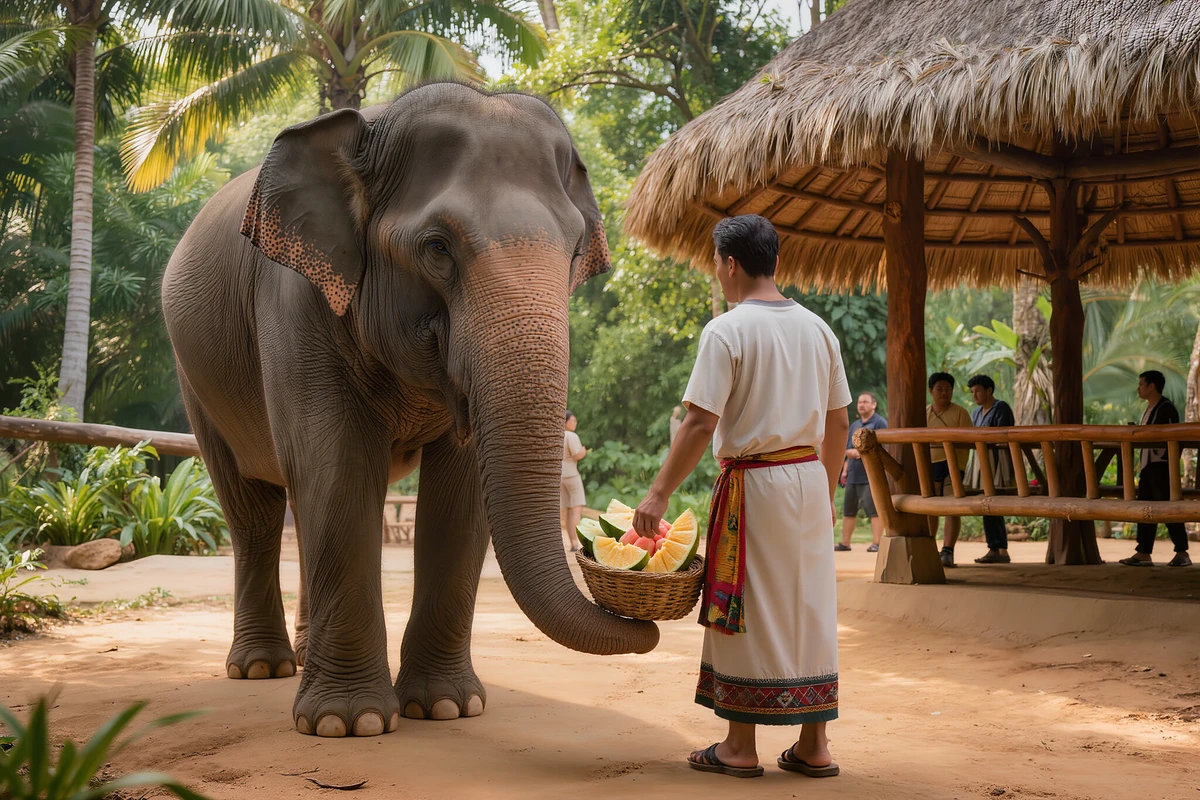 Bali Zoo Elephant Care Experience with Mud Bath Tickets Bali