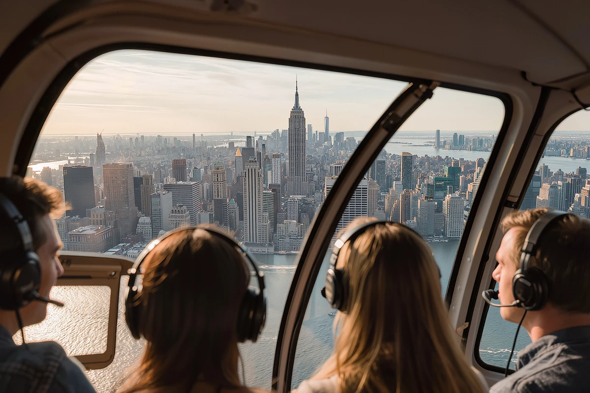Manhattan Skyline & Statue of Liberty Helicopter Tour New York