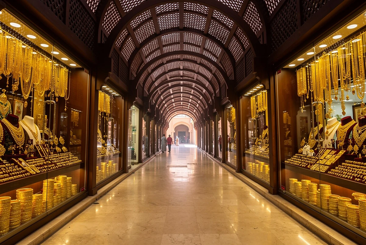 مطار دبي إلى سوق الذهب