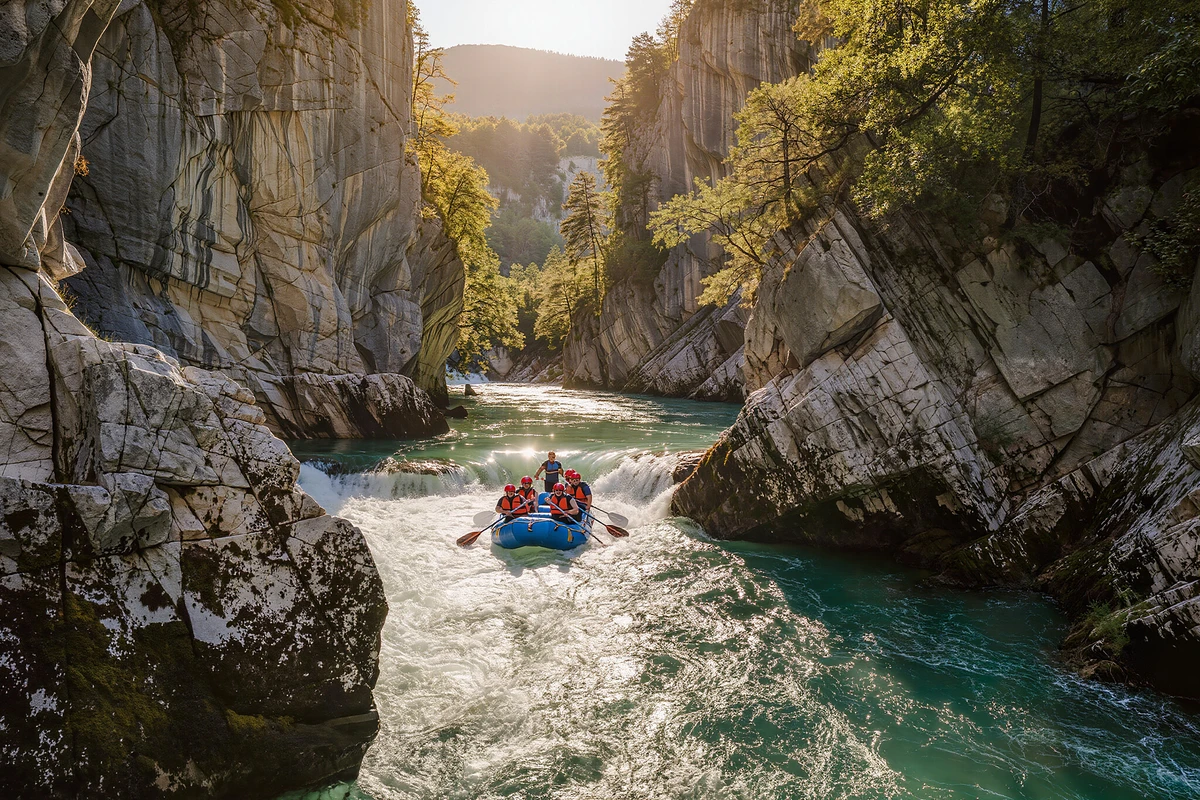 Omis Cetina River Rafting with Cliff Jumping and Cave
