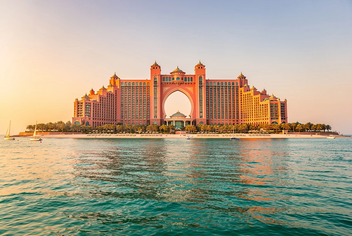 مطار دبي إلى أتلانتس النخلة