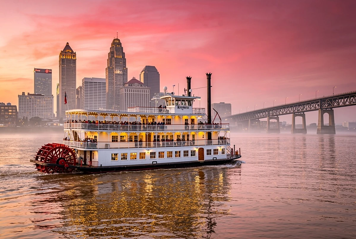 Steamboat Jazz Cruise on the Mississippi River New Orleans