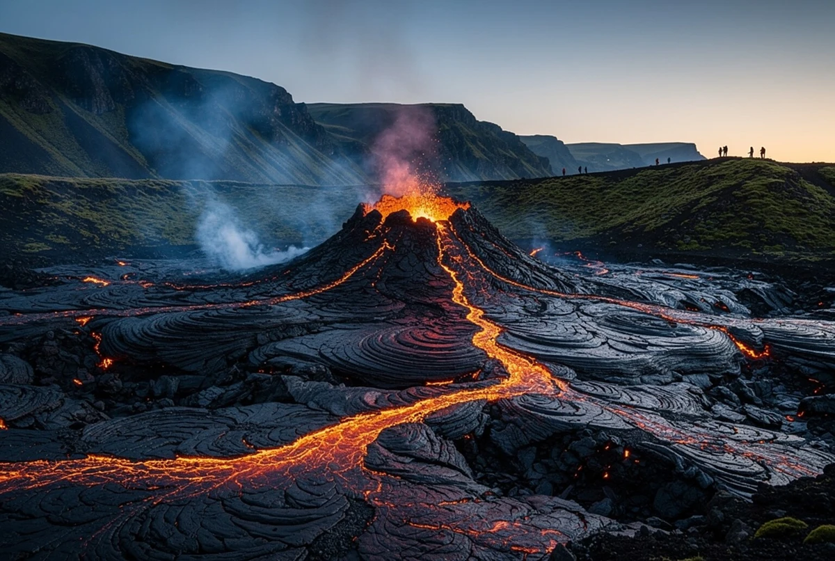 Reykjanes Volcano Eruption Site Hike & Peninsula Day Trip from Reykjavik