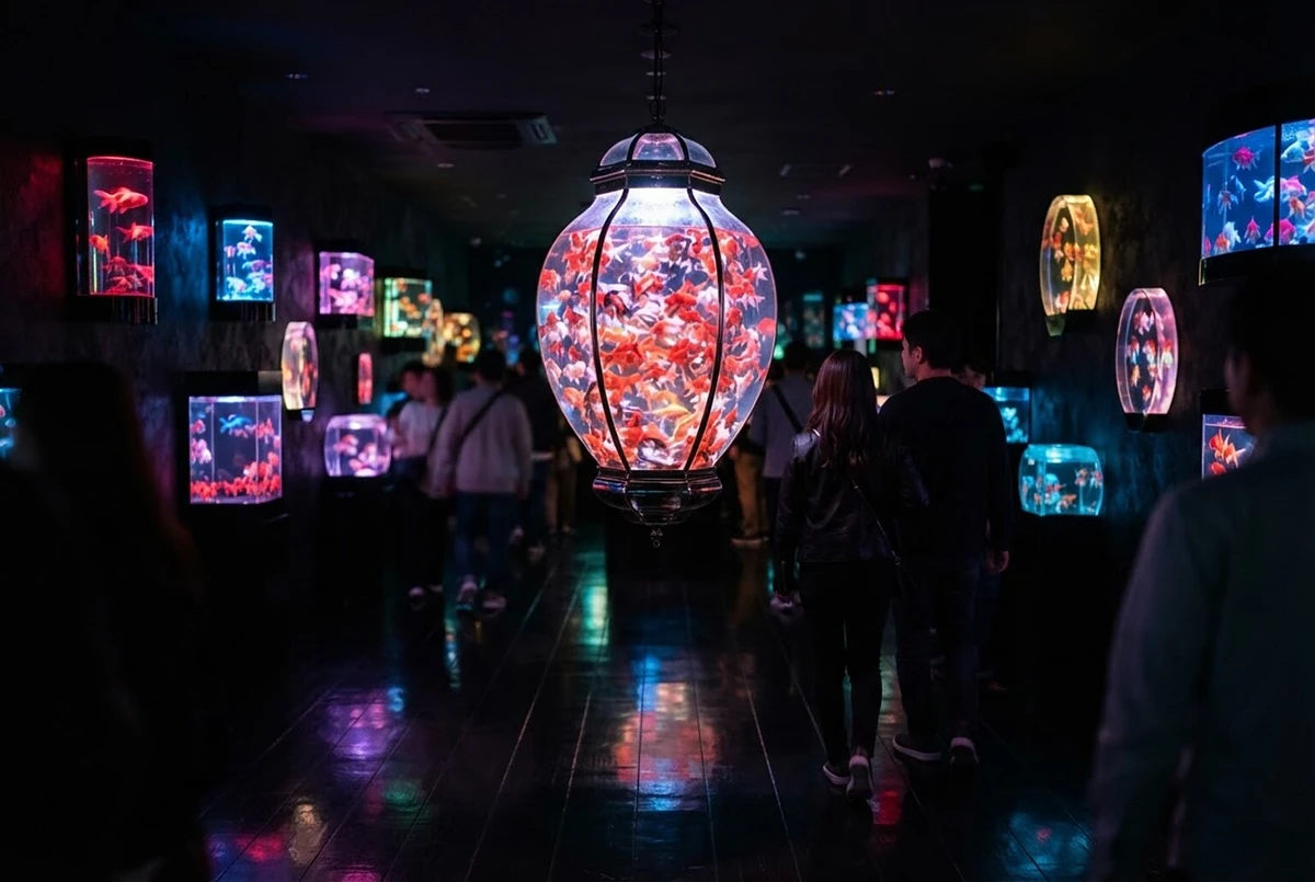 Art Aquarium Museum Ginza Goldfish Exhibition Tickets Tokyo