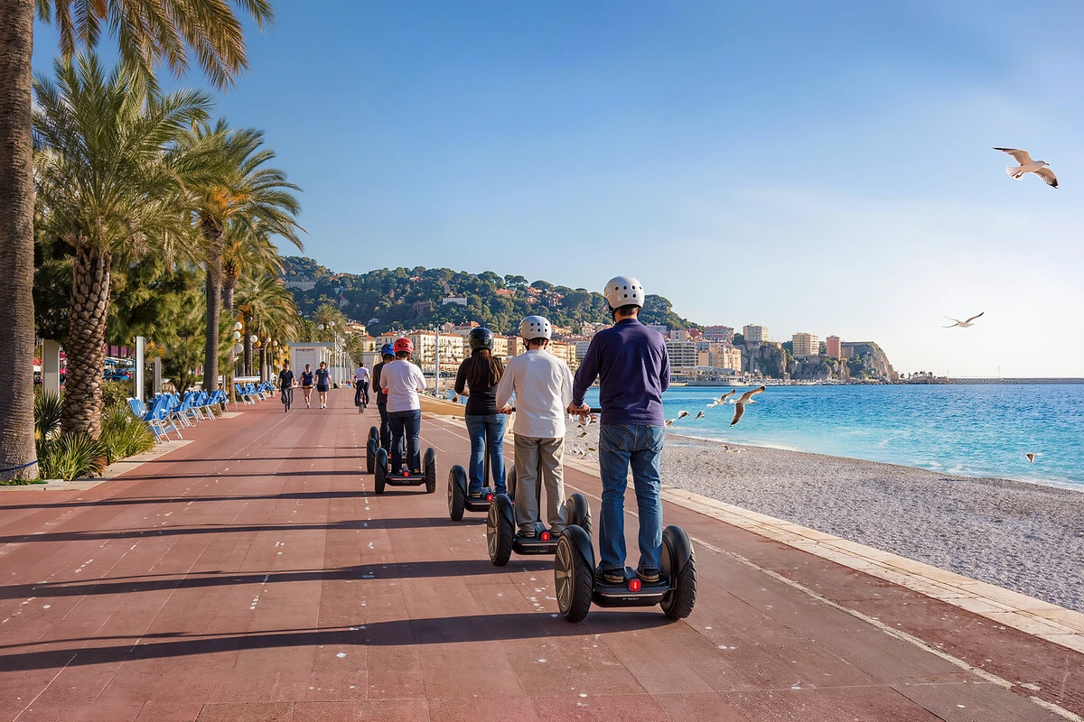 Promenade, Old Town & Castle Hill Guided Segway Tour Nice