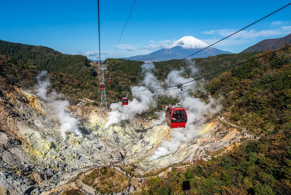 Mount Fuji & Hakone Day Tour from Tokyo with Bullet Train Return