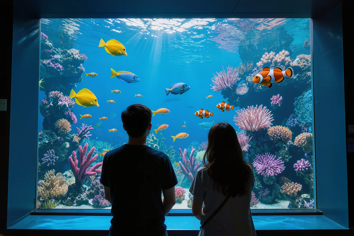 Barcelona Aquarium Entry Tickets with Underwater Shark Tunnel