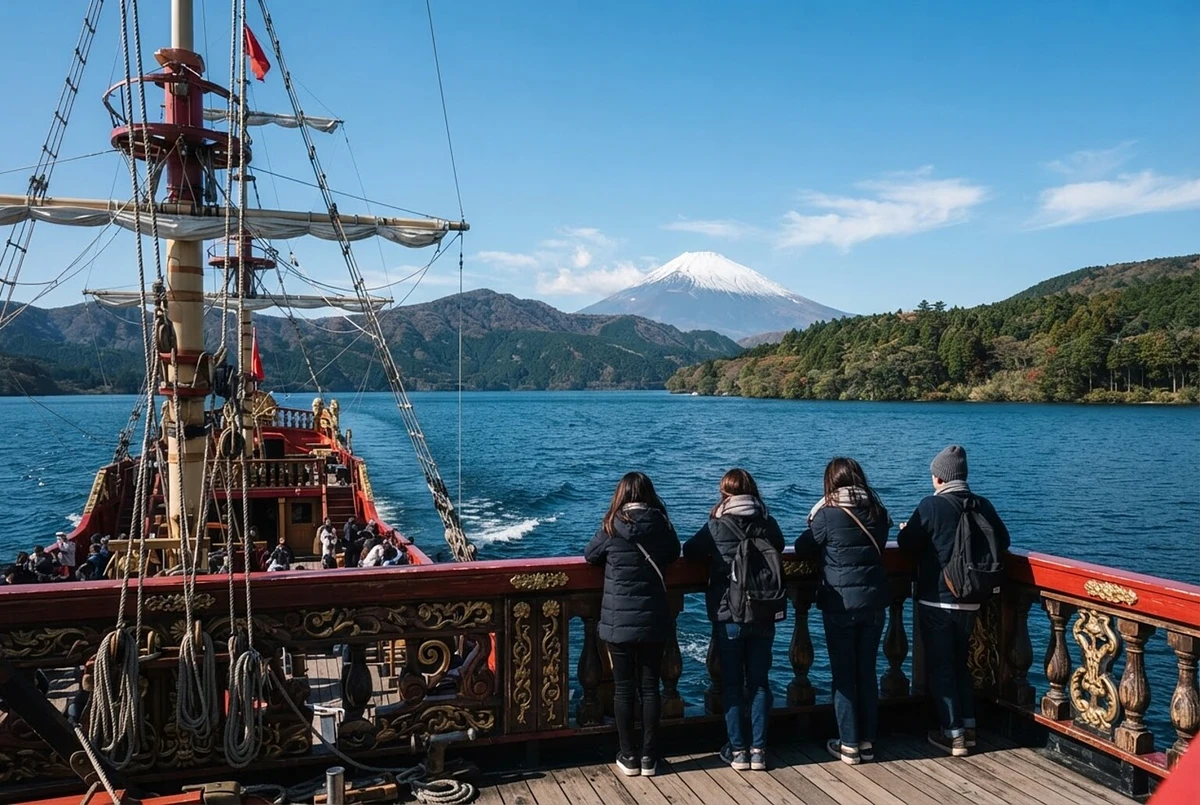 Mount Fuji & Hakone Day Tour from Tokyo with Bullet Train Return