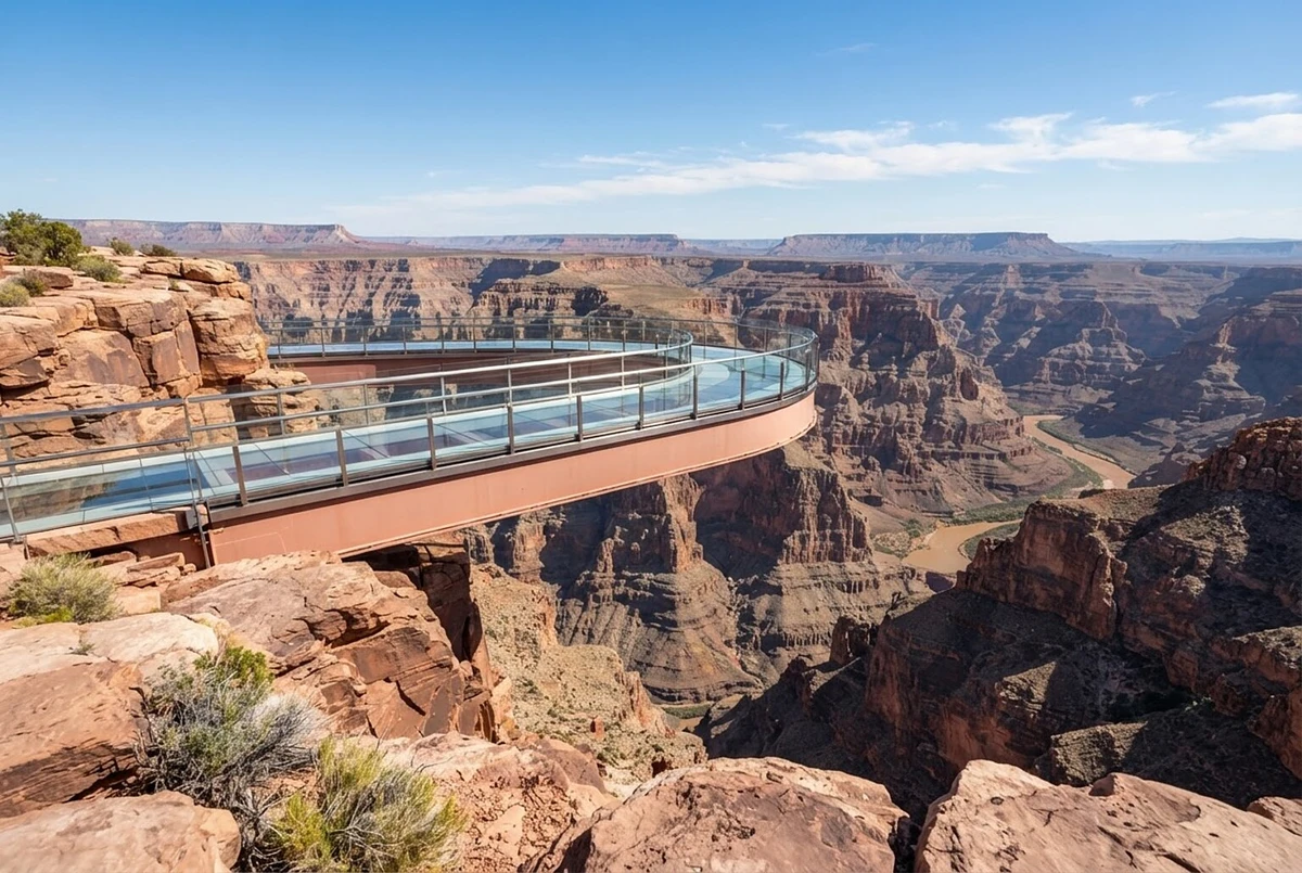 Grand Canyon West Day Tour with Skywalk and Hoover Dam View Las Vegas