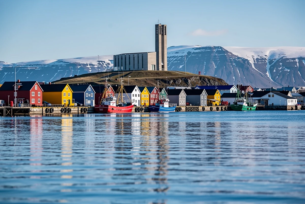 Classic Whale Watching Cruise in Eyjafjordur Akureyri