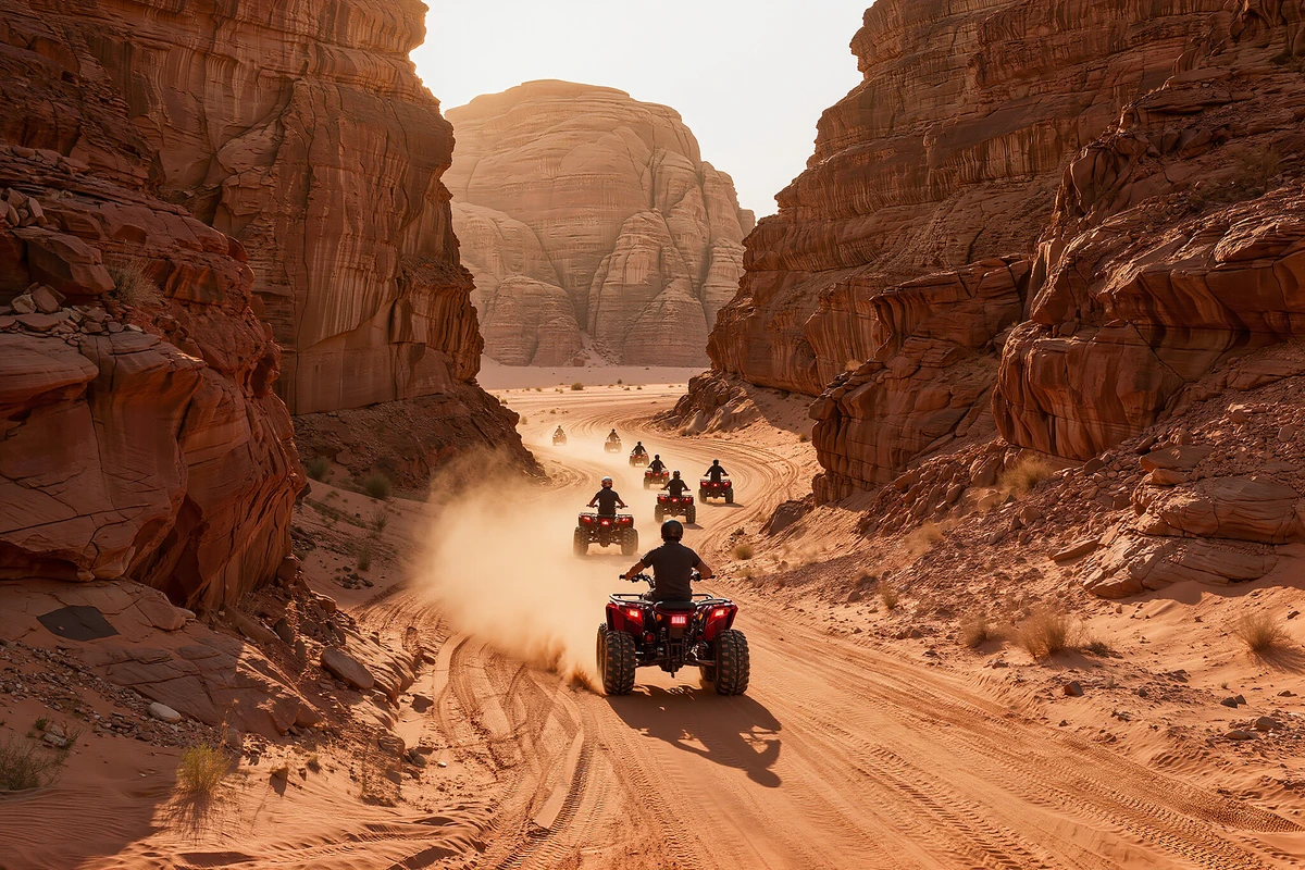 Sharm El Sheikh Quad Bike Desert Safari at Sunrise or Sunset